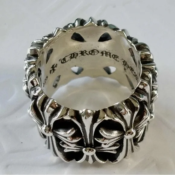 Chrome Hearts Cemetery Ring Size 9